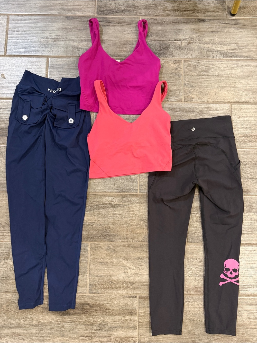 Lululemon / Yeoreo Women’s Wotkout pants & tops